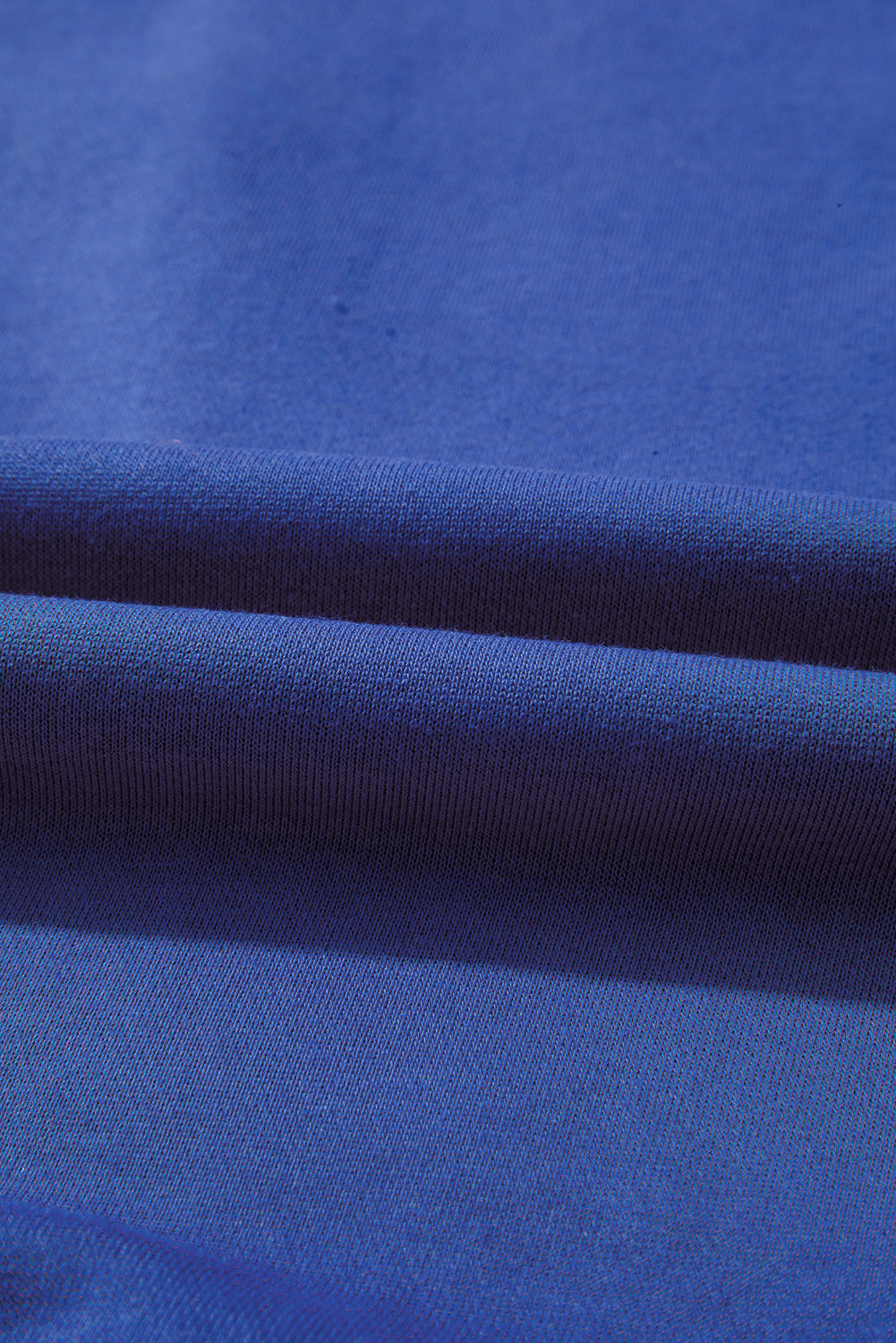 Tillandsia Purple Varsity Striped Detail Drop Shoulder Oversized Sweatshirt
