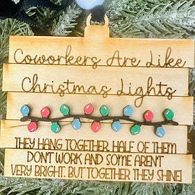 Coworker Handmade Ornament