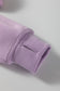Orchid Bouquet Half Zip Thumbhole Sleeve Hoodie Active Pants 2pcs Outfit