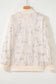 Pink Camo Mock Neck Baggy Sweatshirt