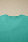 Mint Green Cotton Mineral Wash T Shirt