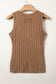 Phalaenopsis Slim Ribbed Mineral Wash Tank Top