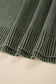 Black Mineral Wash V Neck Knit Exposed Seam Drop Shoulder Loose Sweater