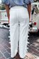 Beau Blue Bow Knot Side Detail Straight Leg Loose Jeans