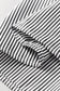 Black Stripe Striped Ruffle Sleeve Short Sleeve Round Neck Casual Shift Blouse
