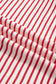 Red Stripe Quarter Zip Polo Collar T Shirt Dress with Pockets
