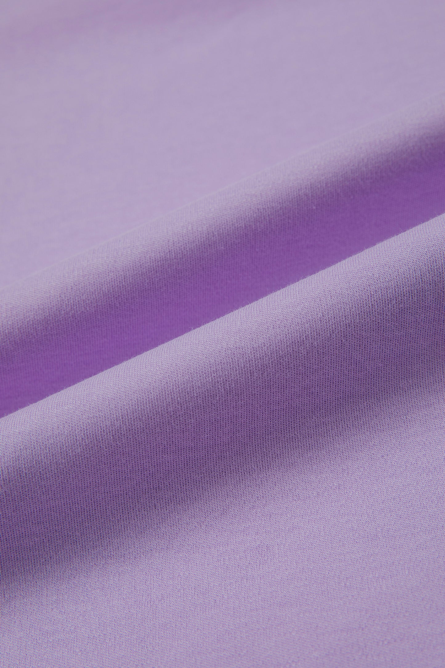 Sachet Pink Solid Color High Neck Oversize Tee