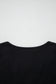 Blue Sapphire Plus Size Solid Color Bow Tie Peplum Tank Top