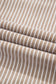 Khaki Stripe Flutter Sleeve Buttoned Front Slit Maxi Dress