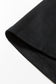 Black Contrast Piping Crewneck Pullover Mini Skirt Set