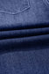 Real Teal Folded Cuffs Distressed Straight High Waist Jeans