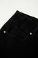 Black 2-Button High Waist Flared Bottom Jeans