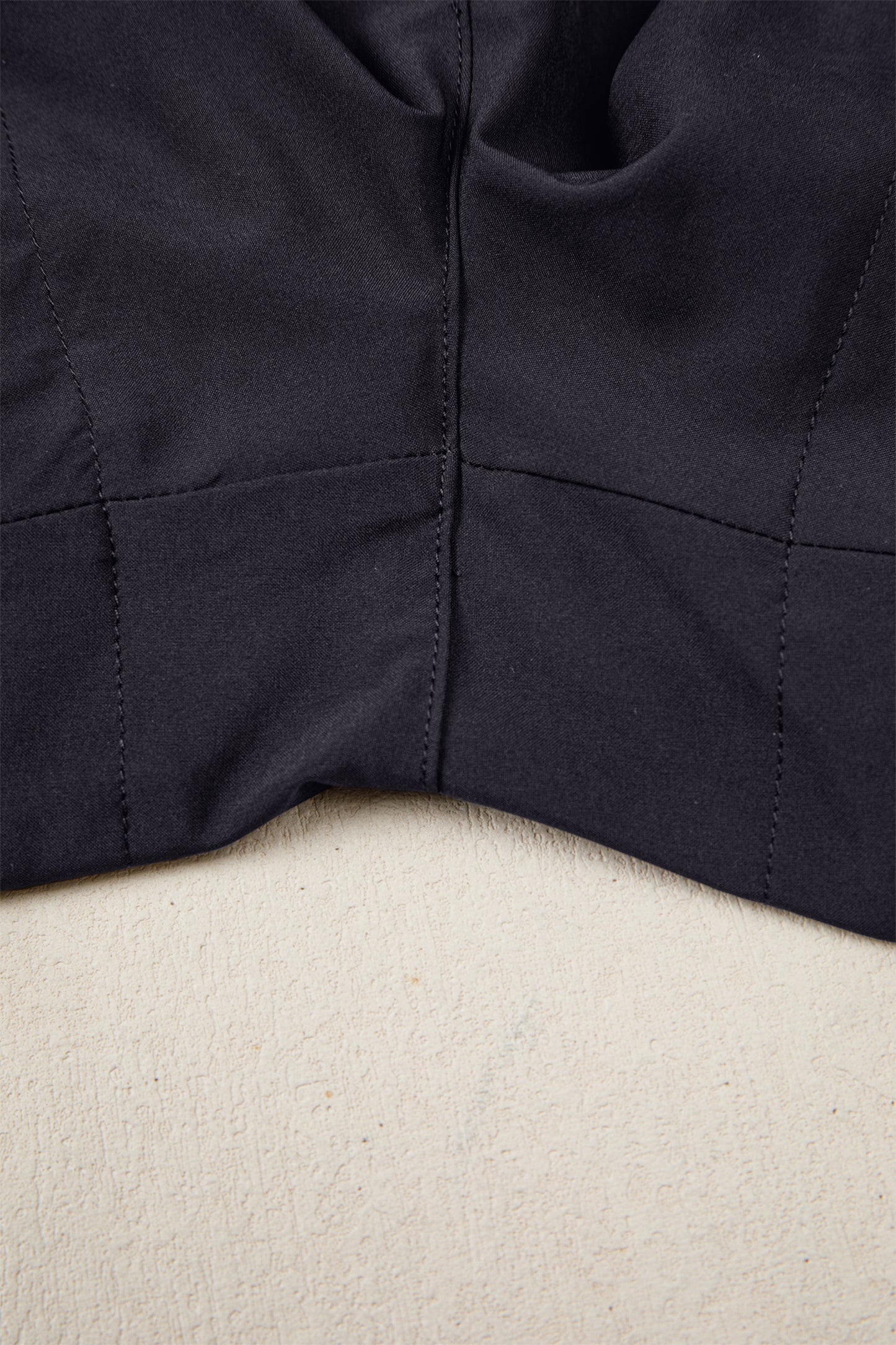 White Solid Color Ribbed Patchwork High Waist Athletic Shorts