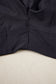 White Solid Color Ribbed Patchwork High Waist Athletic Shorts