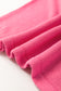 Bright Pink Contrast Trim Pearl Detail Sweater Tank Top