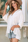 Apricot 3/4 Puff Sleeve Oversize Shirt