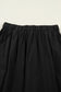 Jungle Green Drawstring Elastic Waist Patch Pocket Barrel Leg Casual Pants