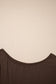 Black Plus Size Solid Color Asymmetric Neck Short Sleeve Blouse