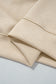 Beige Camouflage Sleeve Crewneck Baggy Pullover Sweatshirt