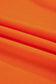 Orange Varsity Stripe Detail Drop Shoulder Pullover Mini Skirt Set
