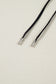 Black Flounced Bracelet Sleeve V Neck Tiered Maxi Dress