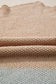 Chestnut Color Block Knit V Neck Loose Sweater