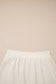 Jet Stream Solid Color Contrast Textured Patchwork Raw Edge 2pcs Short Set