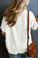 Light Grey Textured V-Neck Dropped Shoulder Plus T-Shirt