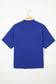 Sachet Pink Solid Color High Neck Oversize Tee