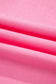 Sachet Pink Slim Ribbed Tank Top and Sweatpants Set