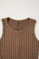 Phalaenopsis Slim Ribbed Mineral Wash Tank Top