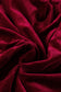 Evergreen Asymmetric Button Keyhole Neck Long Sleeve Velvet Blouse