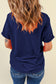Orchid Petal Casual Plain Crew Neck Tee