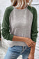 Red Dahlia Colorblock Raglan Long Sleeve T Shirt