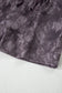 Brown Abstract Woodland Camo Print Baggy Pullover Drawstring Shorts Set