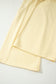 Yellow Cream Slim Ribbed Tank Top and Sweatpants Set