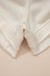 Jet Stream Solid Color Contrast Textured Patchwork Raw Edge 2pcs Short Set