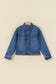 Sail Blue Vintage Wash Western Shift Denim Jacket