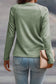 White Solid Color Seam Detail Raglan Long Sleeve Top
