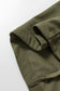 Vineyard Green Corduroy Half Button Collared Long Sleeve Mini Dress