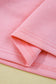 Pink Half Zip Sporty Pullover Mini Skirt 2pcs Outfit