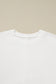 White Plus Size Exposed Seam Detail Contrast Dot Floral Patchwork Sleeve Sweatshirt