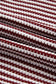 Red Stripe Ribbed Trim Drop Shoulder Long Sleeve Oversize Top