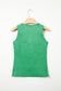 Blue Vintage Distressed Ribbed Mineral Wash Tank Top