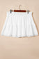 Black Plus Size Frilled Elastic Waist Lace Trim Boho Ruffled Shorts
