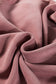Fushia Solid Color Textured Knit Drop Shoulder Pullover Drawstring Shorts Set