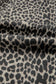 Black Leopard Print Wide Leg High Waist Jeans