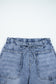 Myosotis Large Patch Pocket Drawstring Paperbag Waist Barrel Jeans