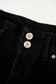 Black 2-Button High Waist Flared Bottom Jeans