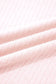 Light Pink Collared V Neck Ribbed Tee